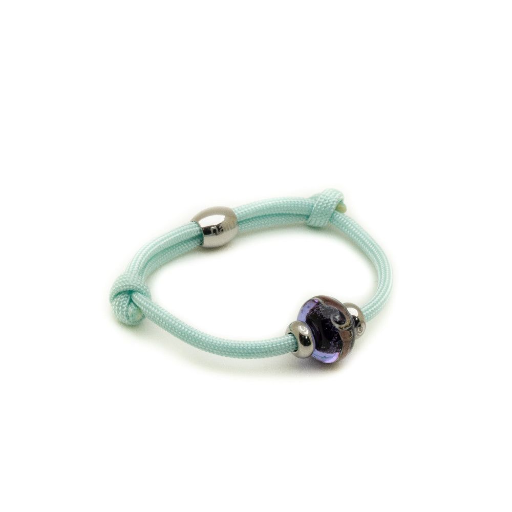 Pale Blue Cord Bracelet
