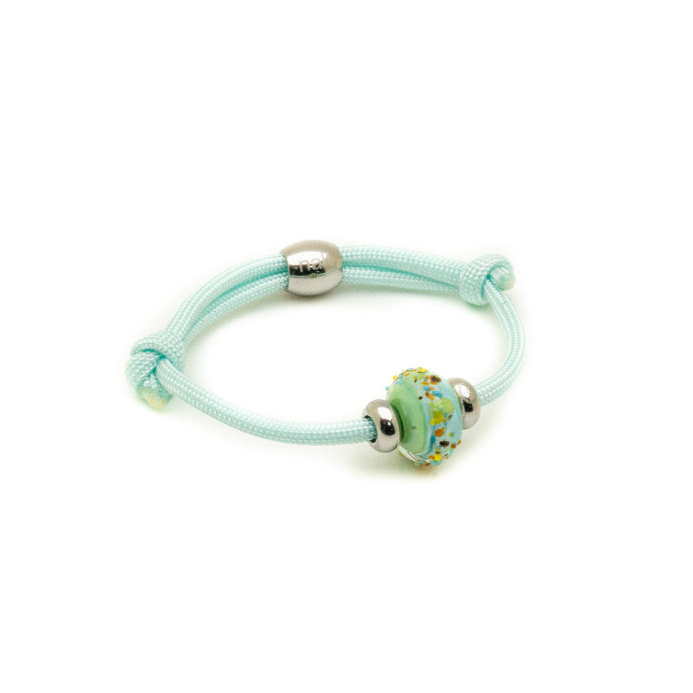 Pale Blue Cord Bracelet
