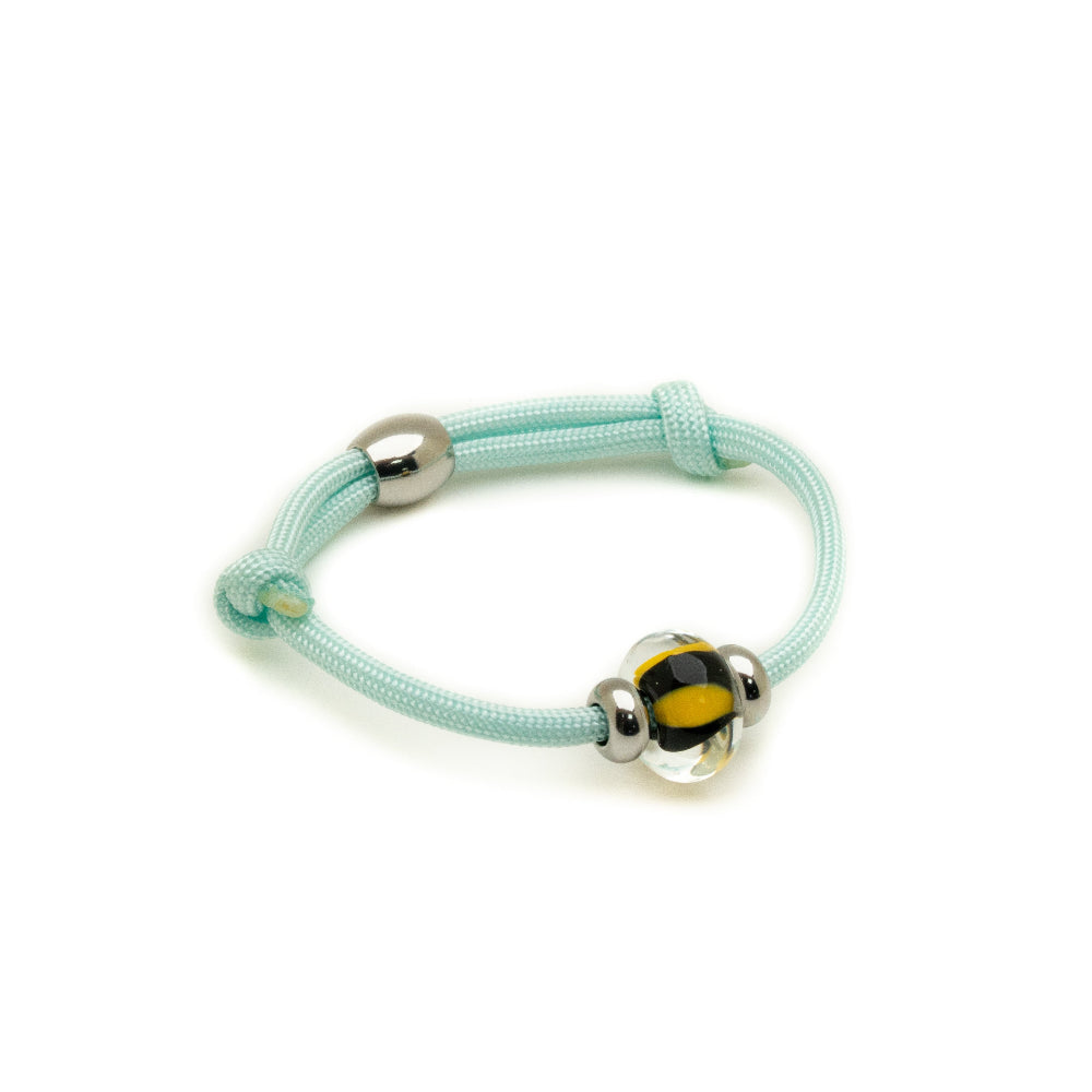 Pale Blue Cord Bracelet