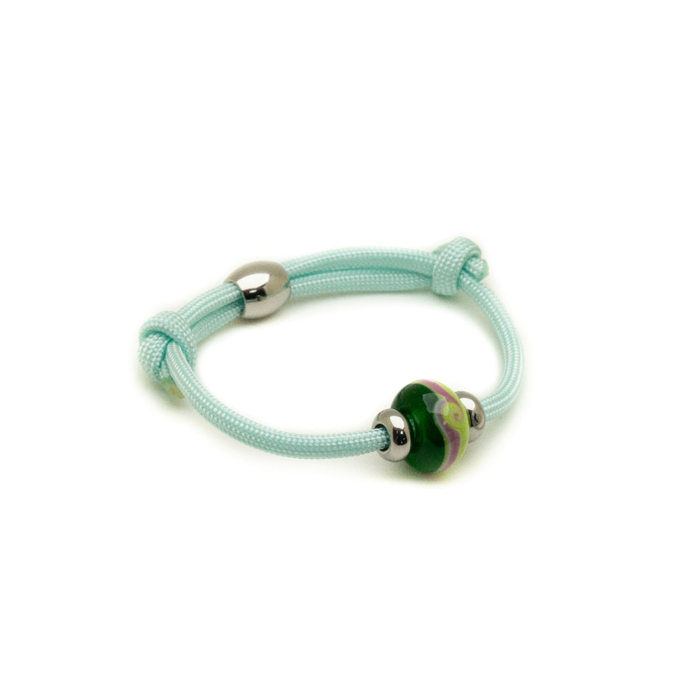 Pale Blue Cord Bracelet