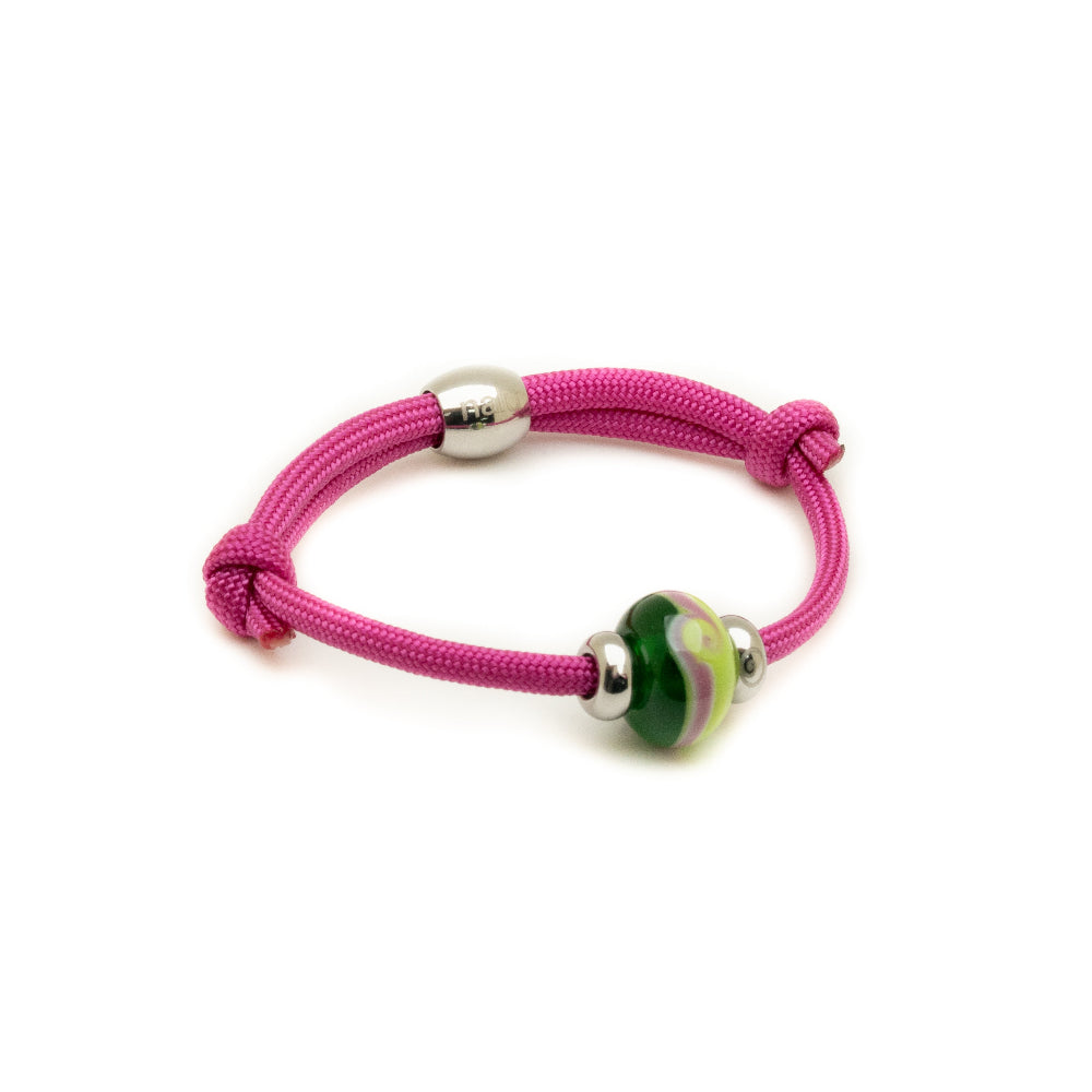 Pink Cord Bracelet