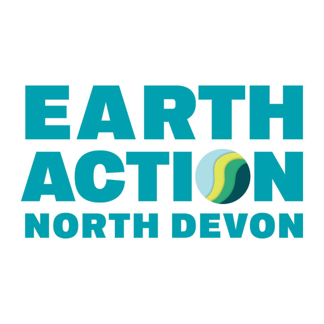 Earth Action North Devon charity logo banner.