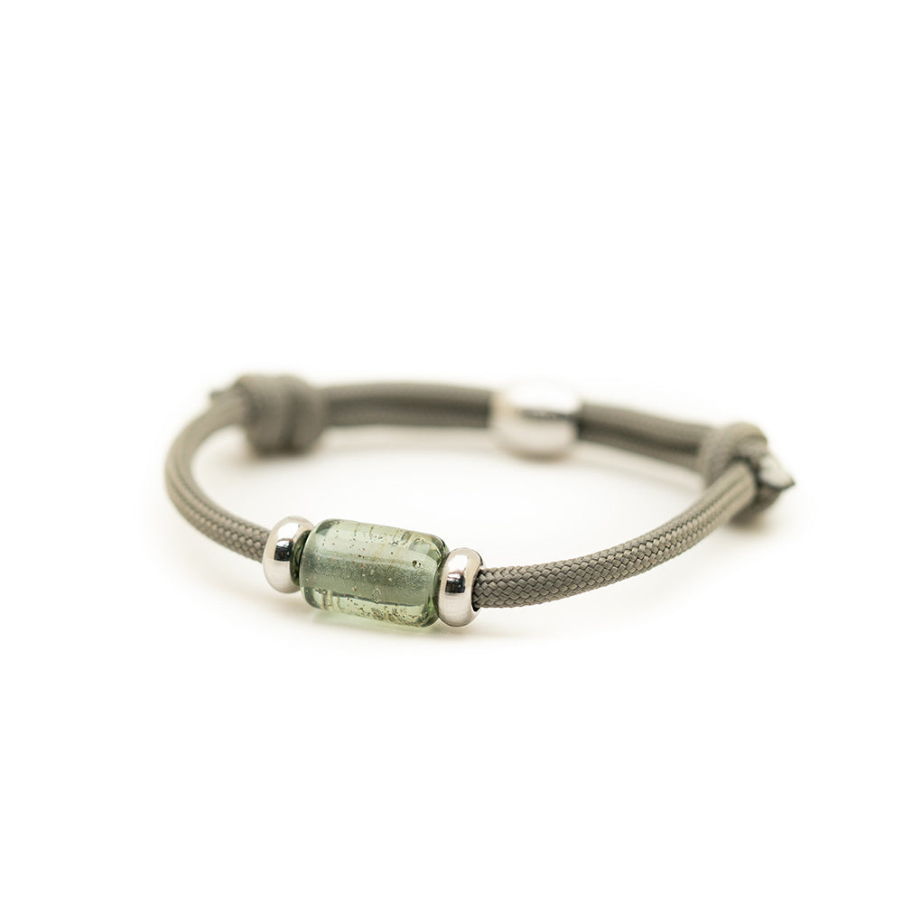 Grey Bead on Grey Cord
