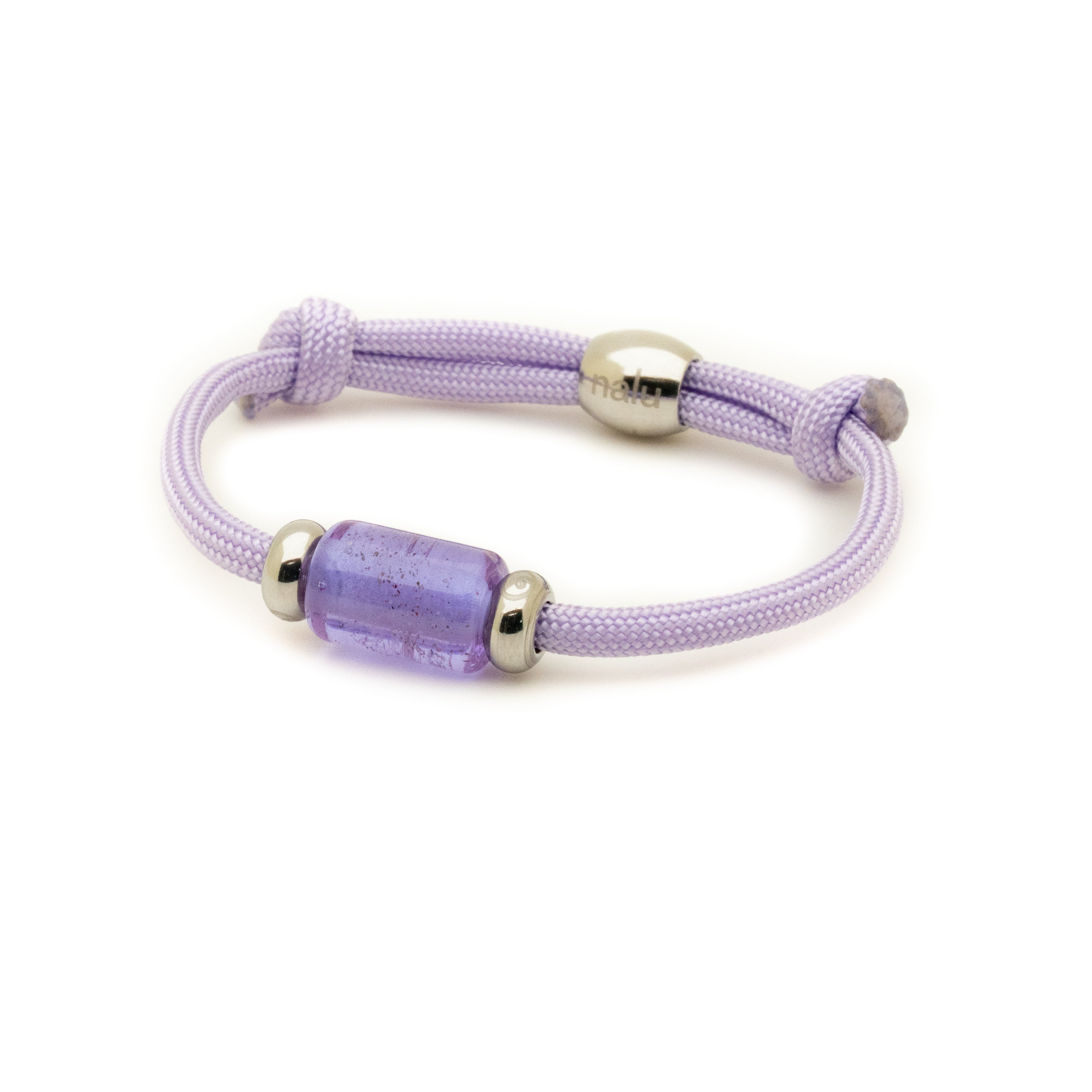Lavender Bead on Lilac Cord