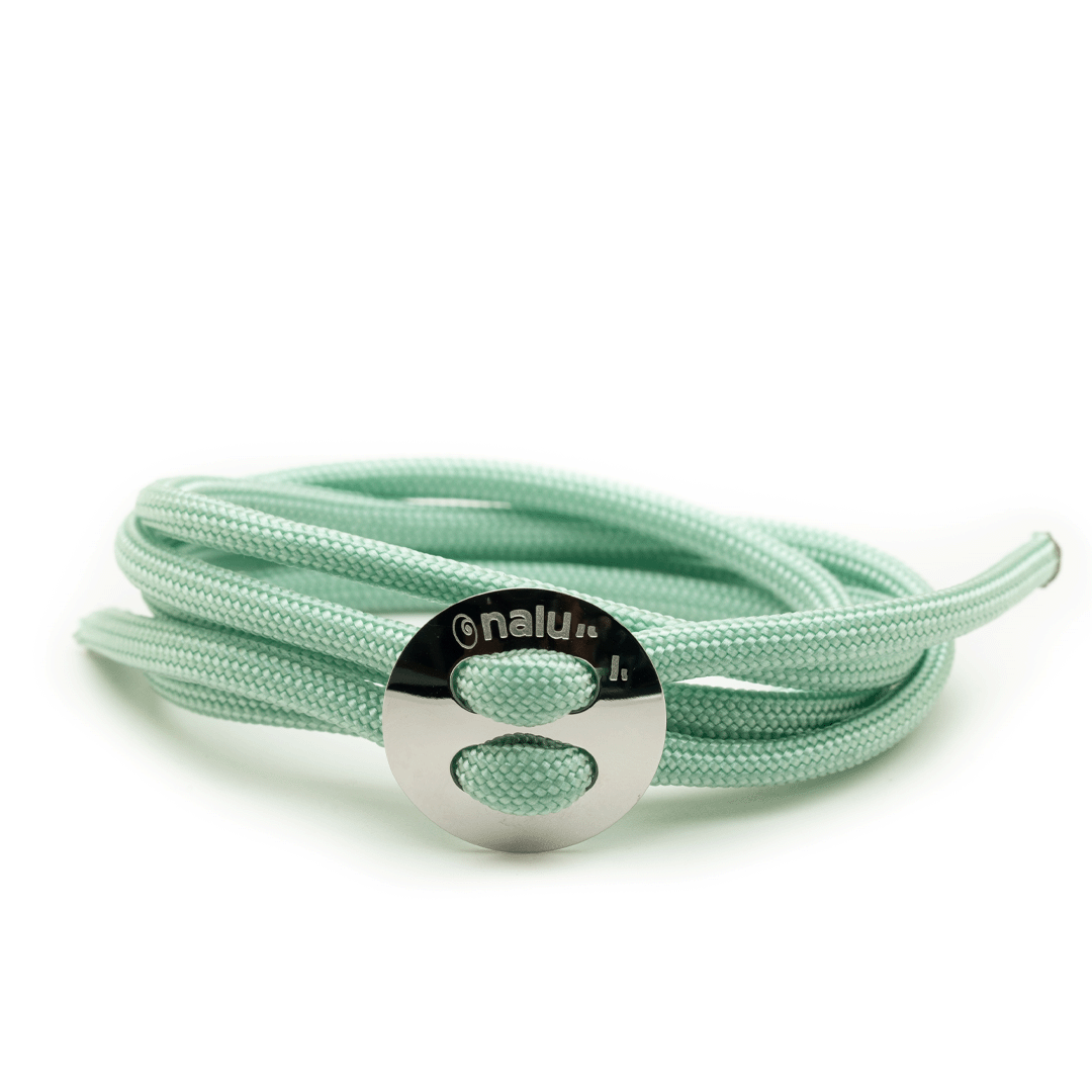 Light Green Button Bracelet