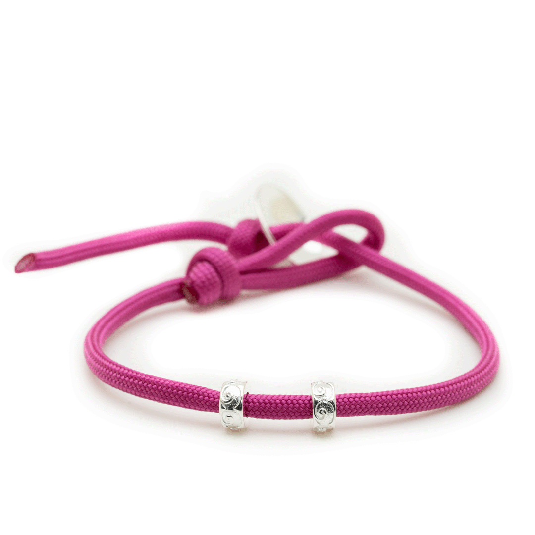 Silver Toggle Cord Jewellery