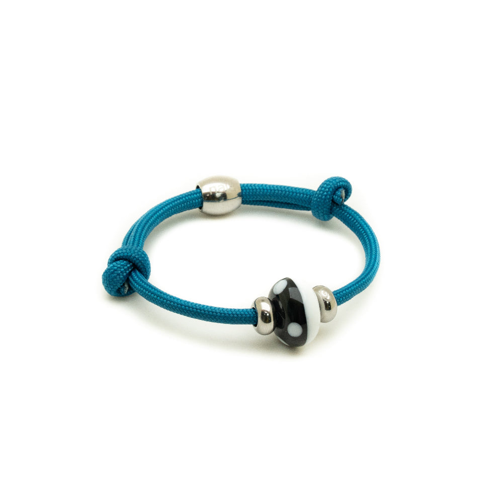 Teal Cord Bracelet