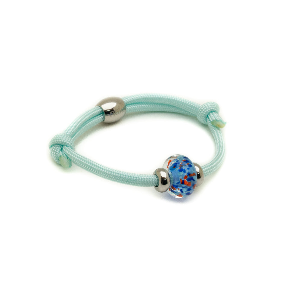 Pale Blue Cord Bracelet