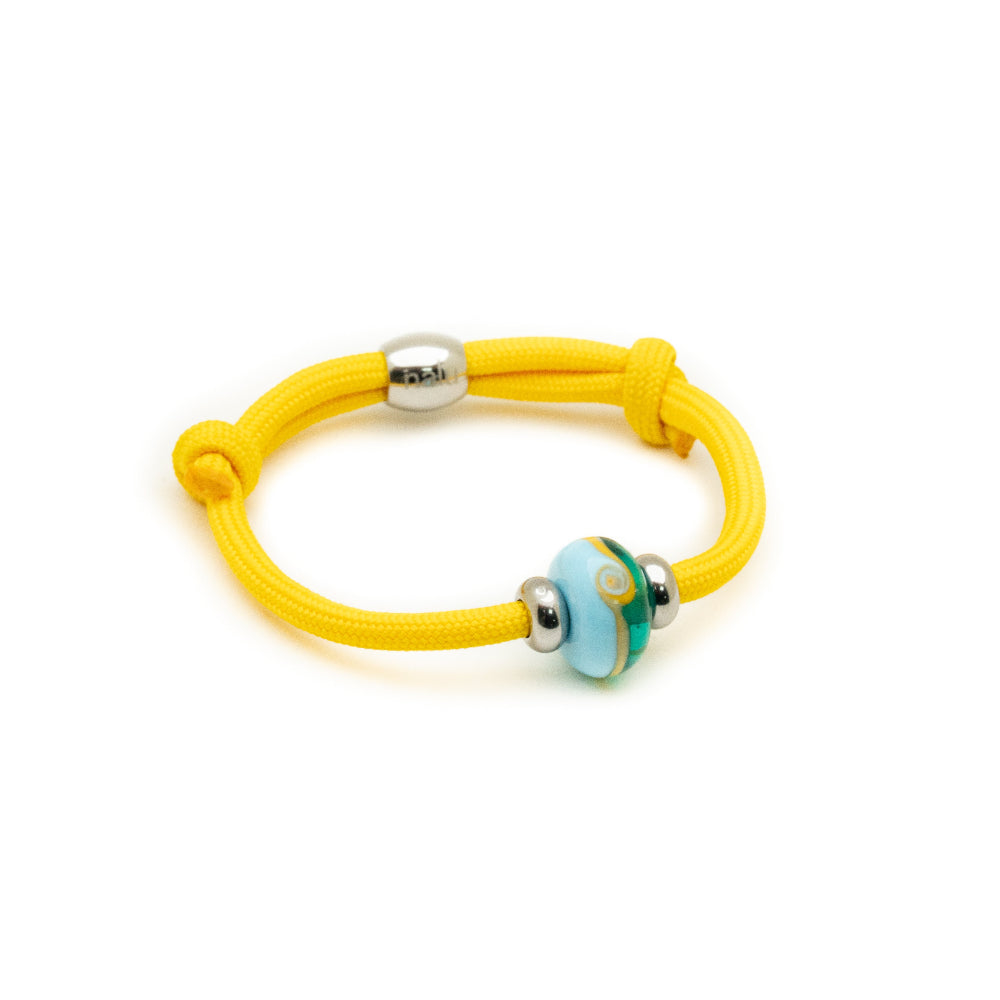 Yellow Cord Bracelet