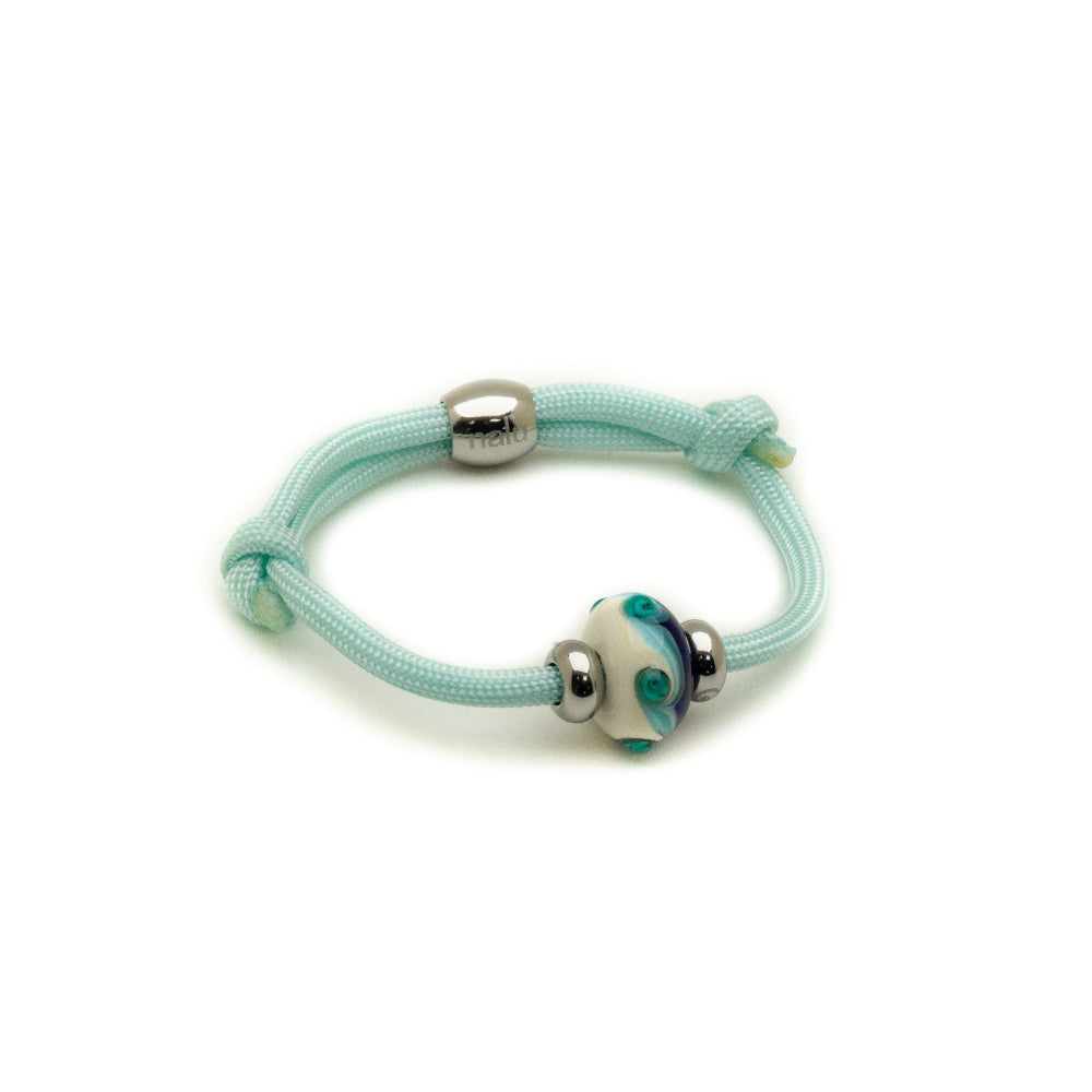Pale Blue Cord Bracelet