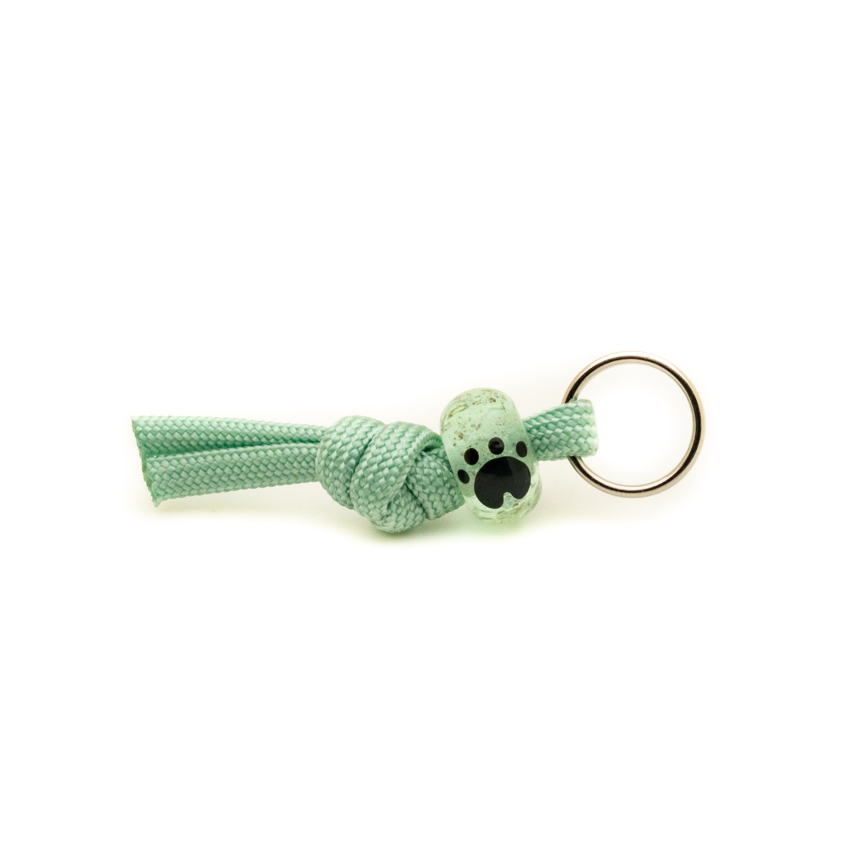 Sea Glass Green Sandy Paw Bead