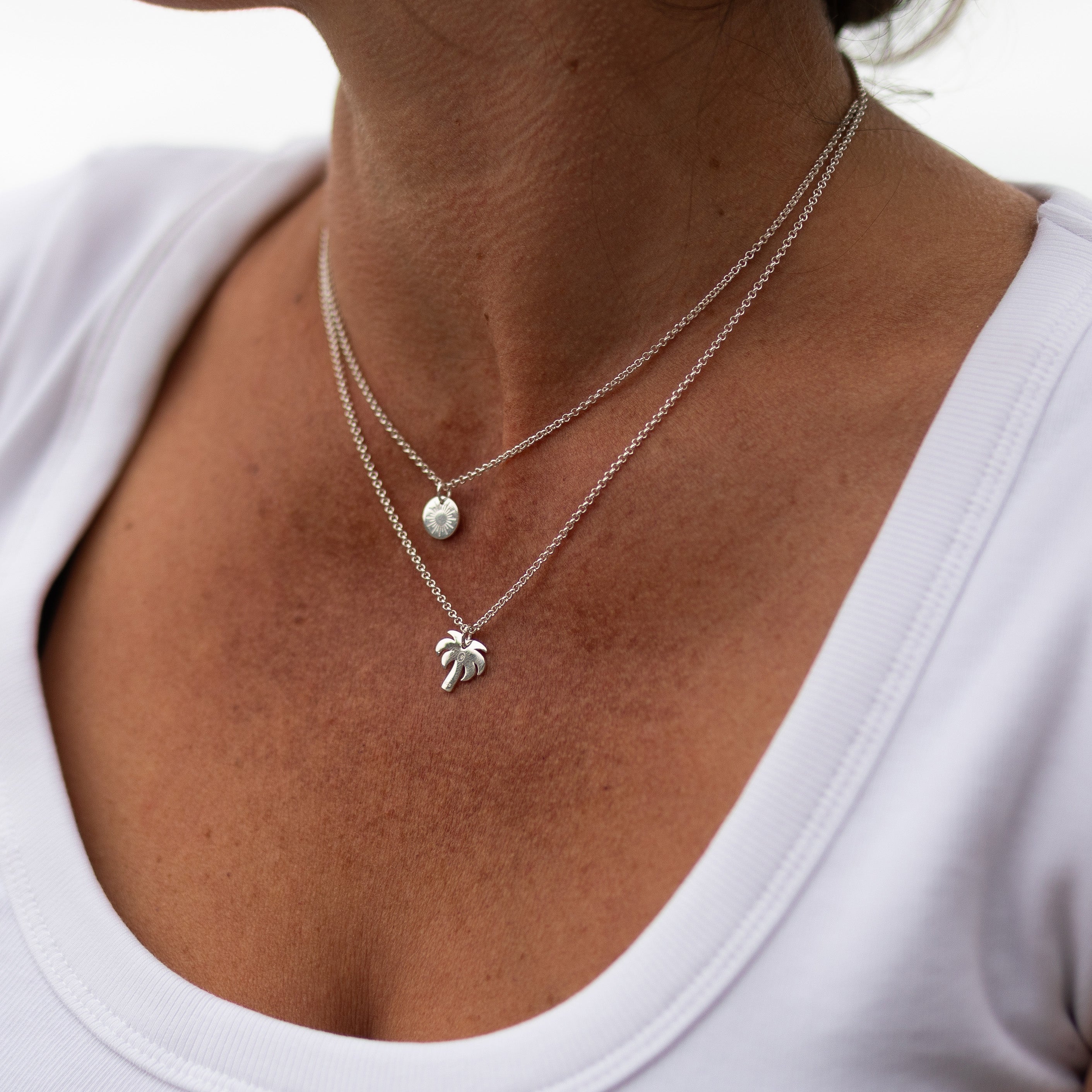 Makai Silver Charm Necklace