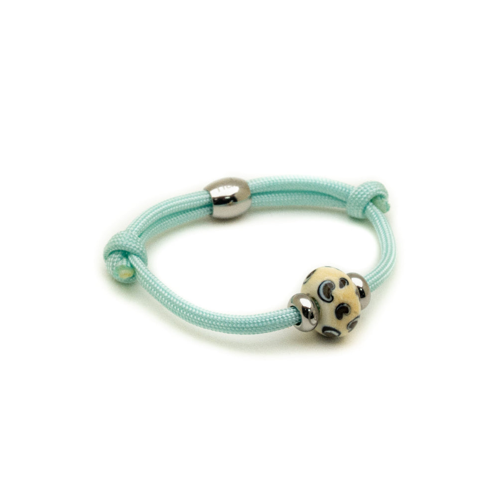 Pale Blue Cord Bracelet