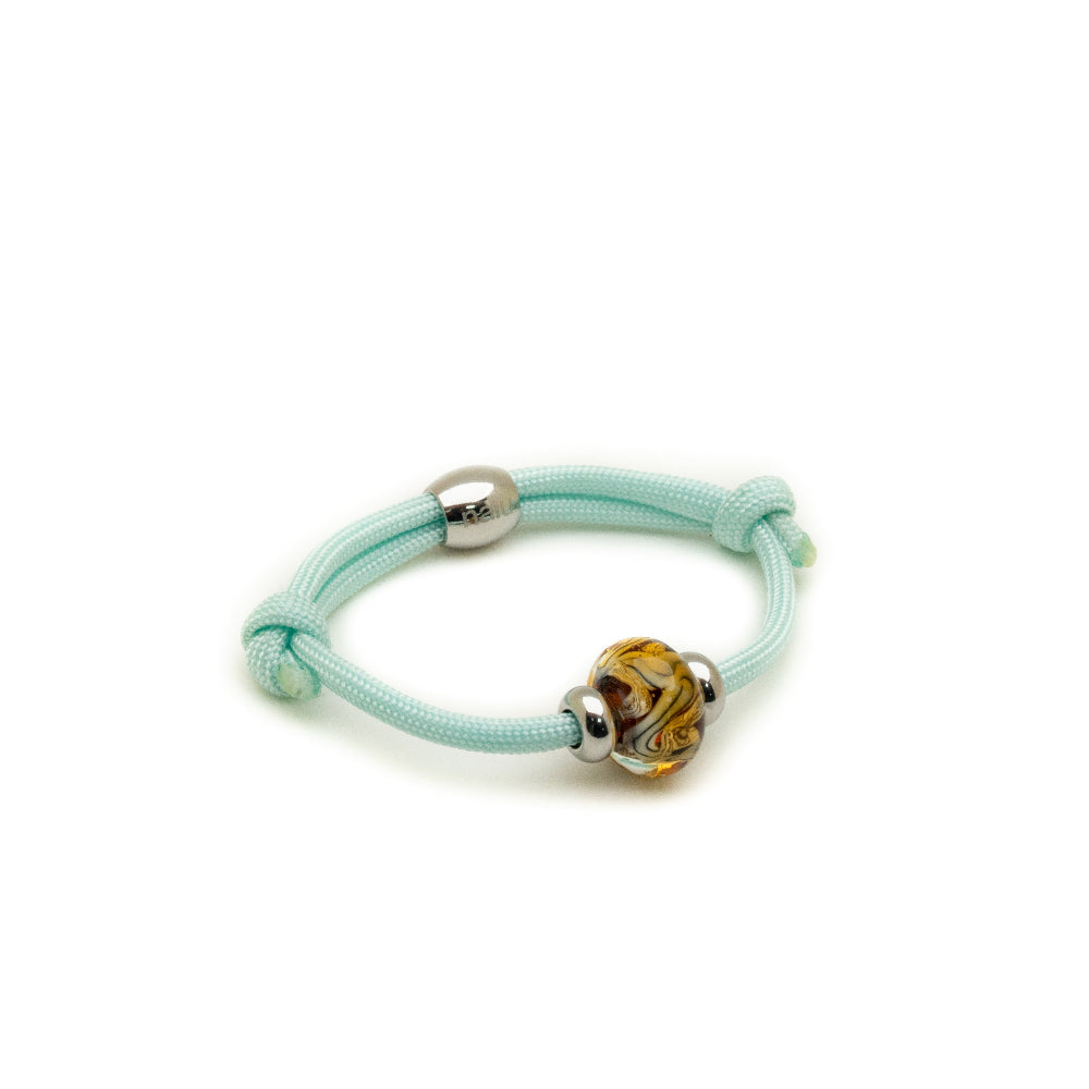 Pale Blue Cord Bracelet