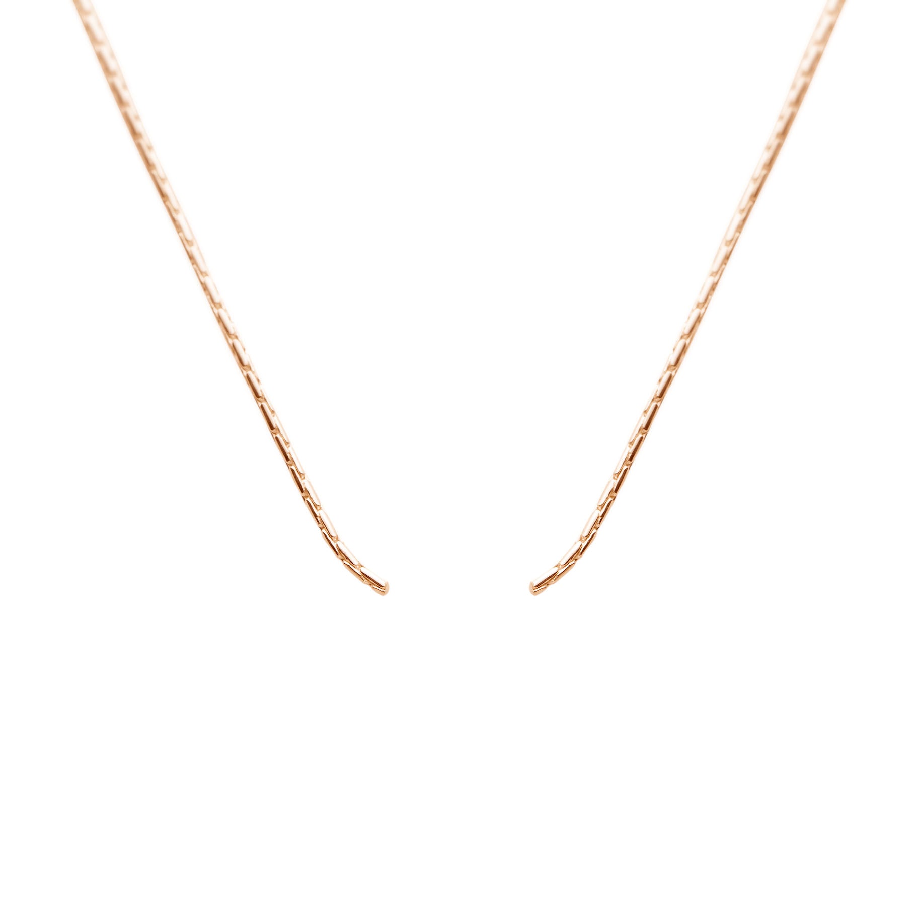 Beach Drop Gold Necklace