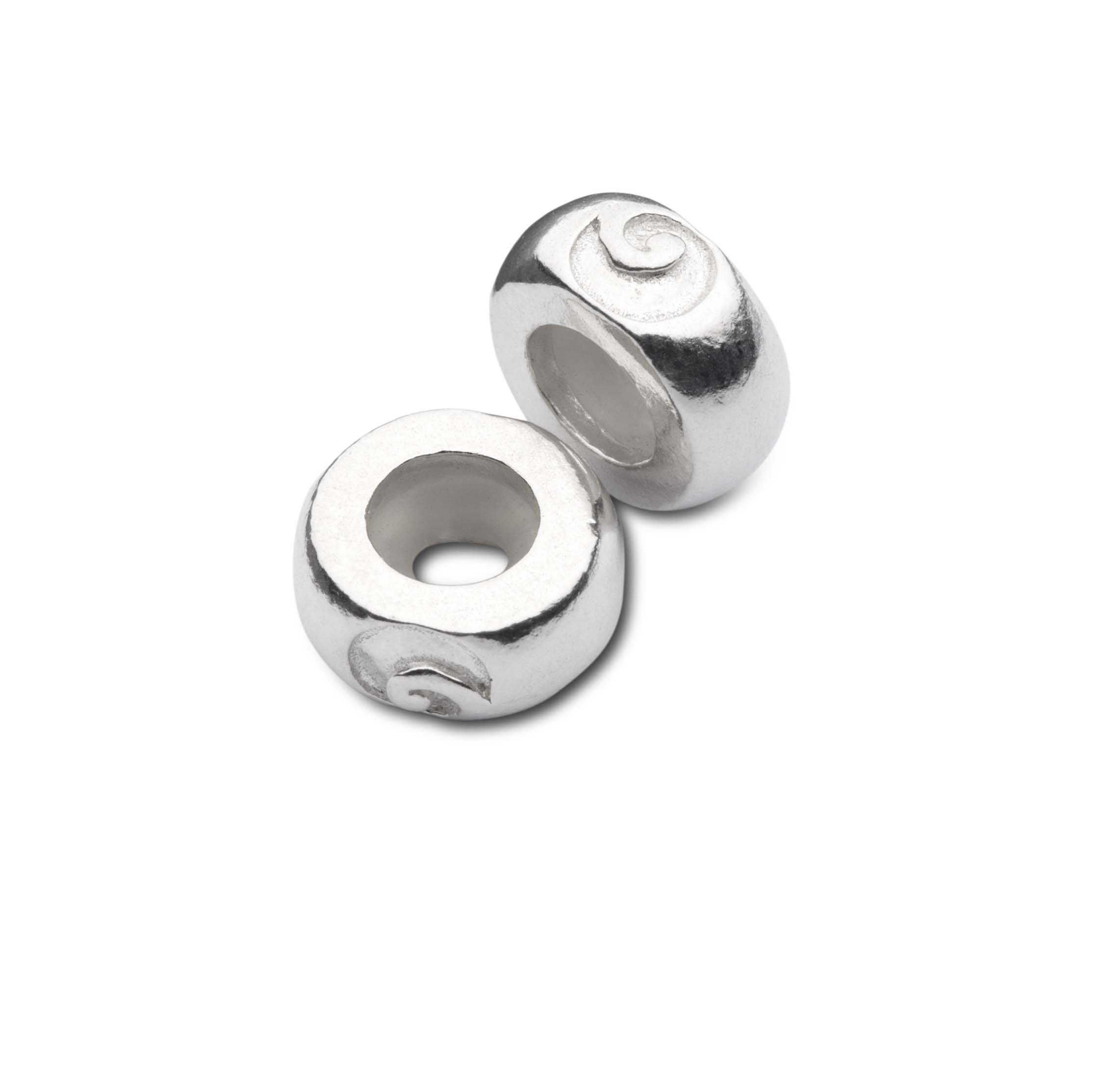 Nalu Silver Stopper Charm Beads