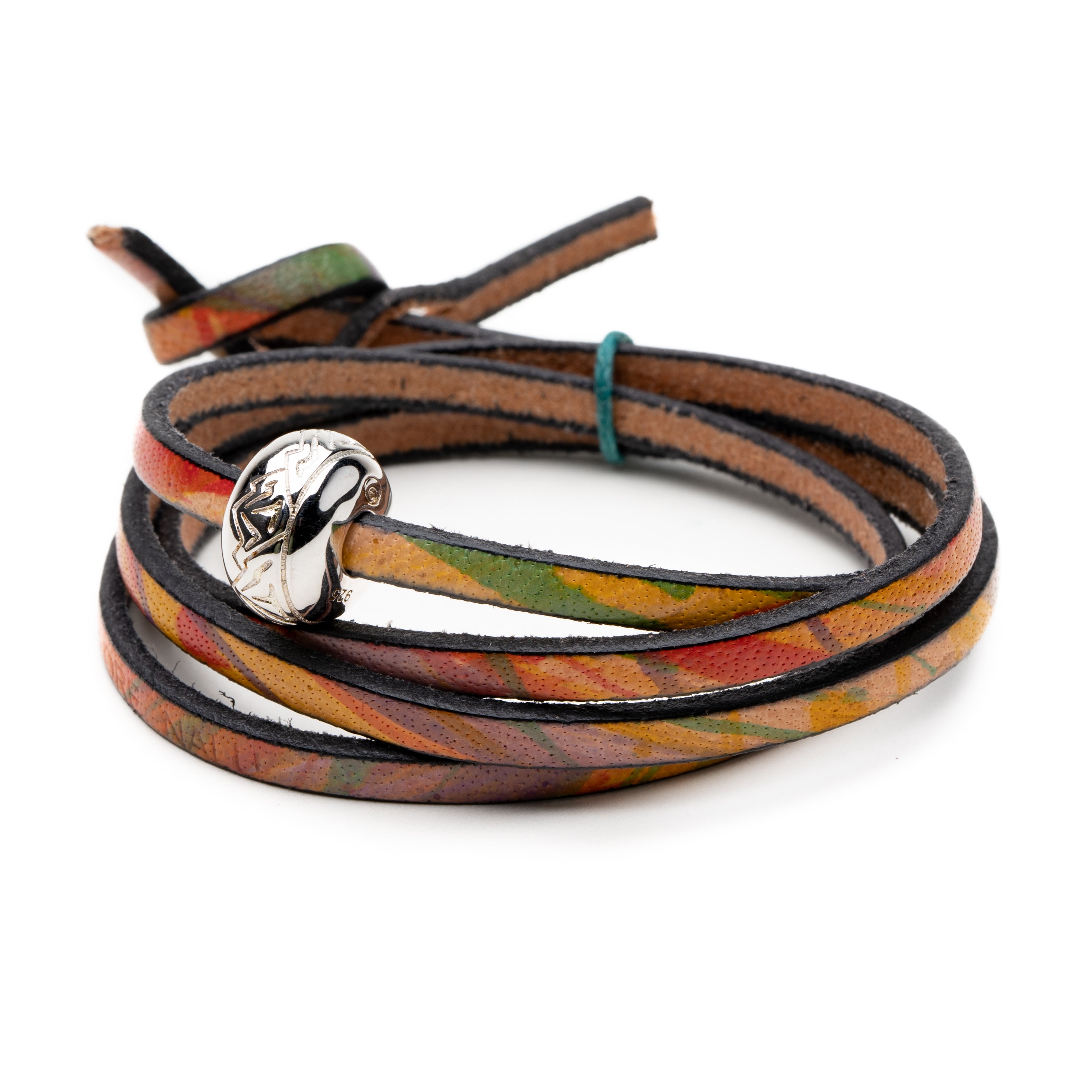 Silver Mountain Wrap Bracelet