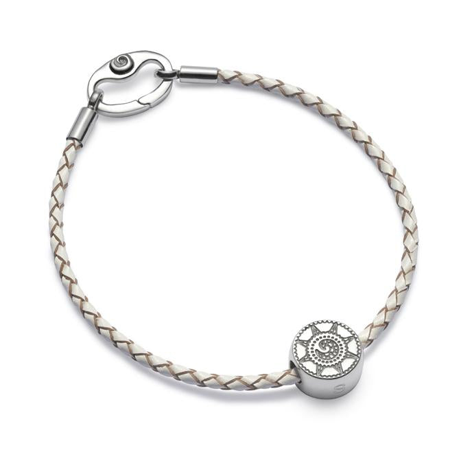 Nalu Silver Compass Charm