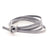 Grey Leather Wrap