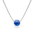 Sand Pebble Necklace - Dark Blue
