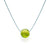 Sand Pebble Necklace - Apple Green