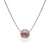 Sand Pebble Necklace - Pink