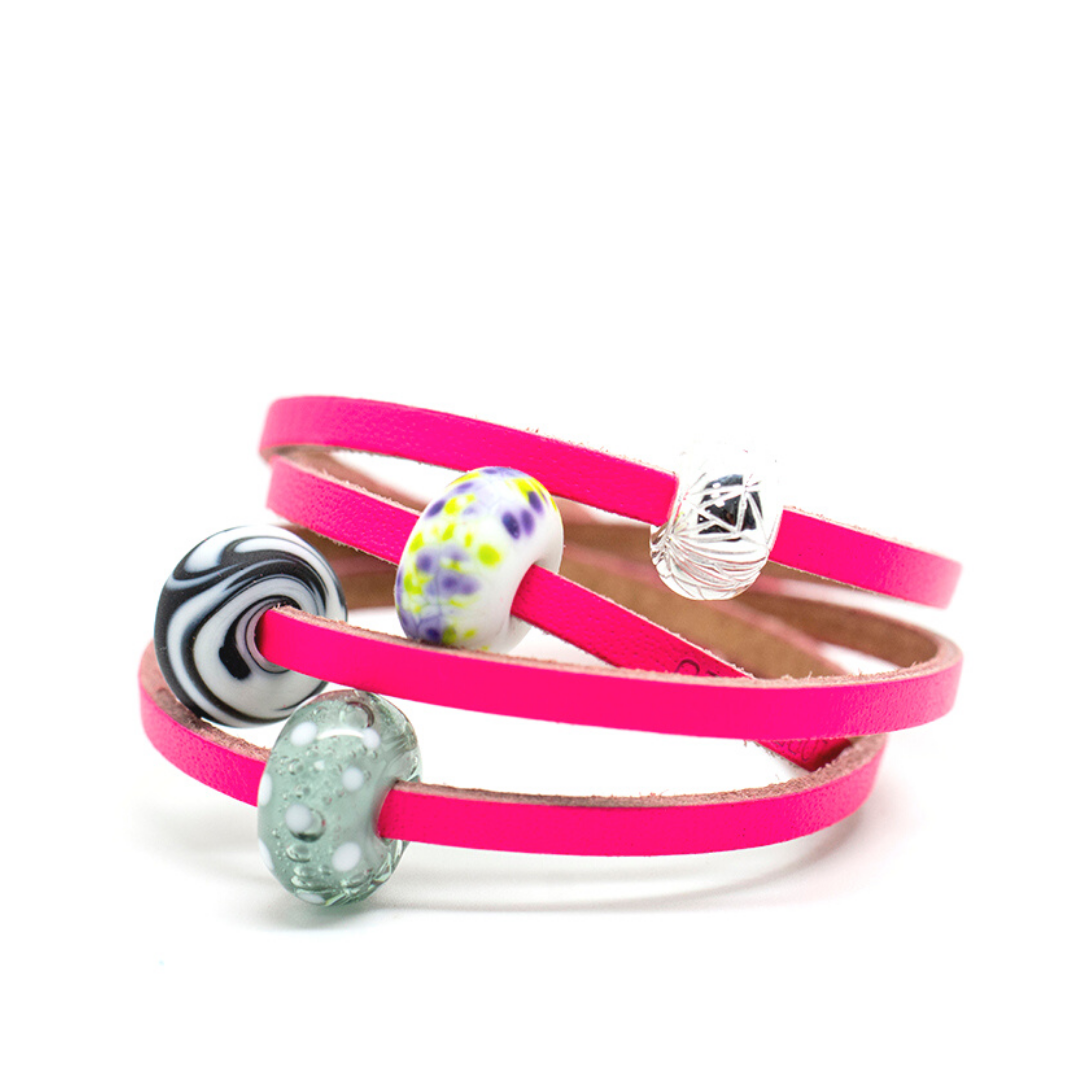 Silver Ice Charm Bead