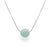 Silver Colour Pop Pebble Necklace