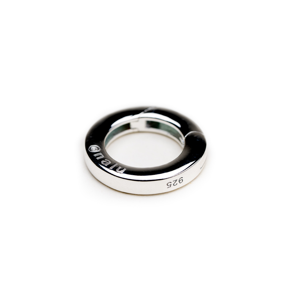 Silver Circular Clasp