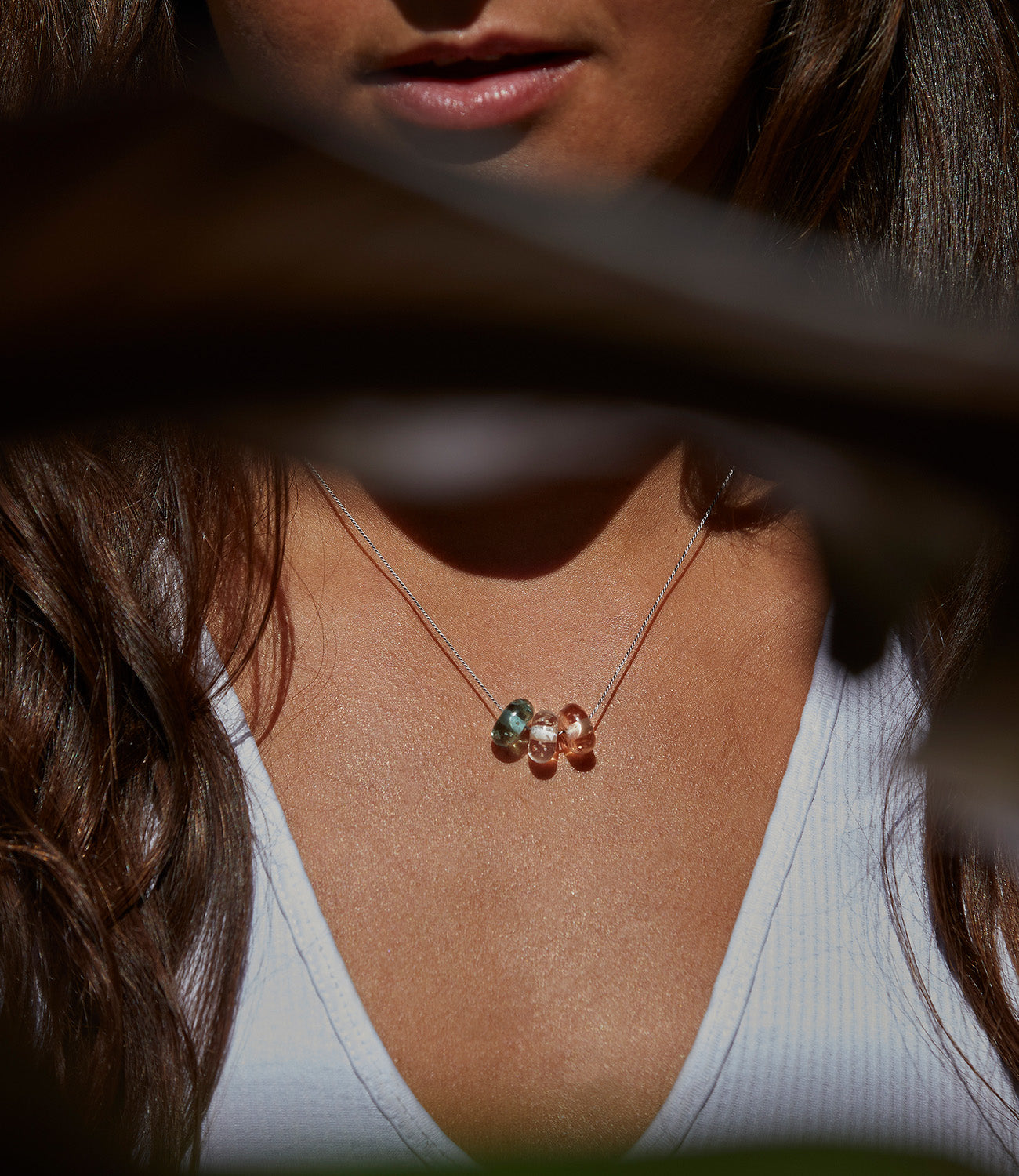 Beach sand necklace online
