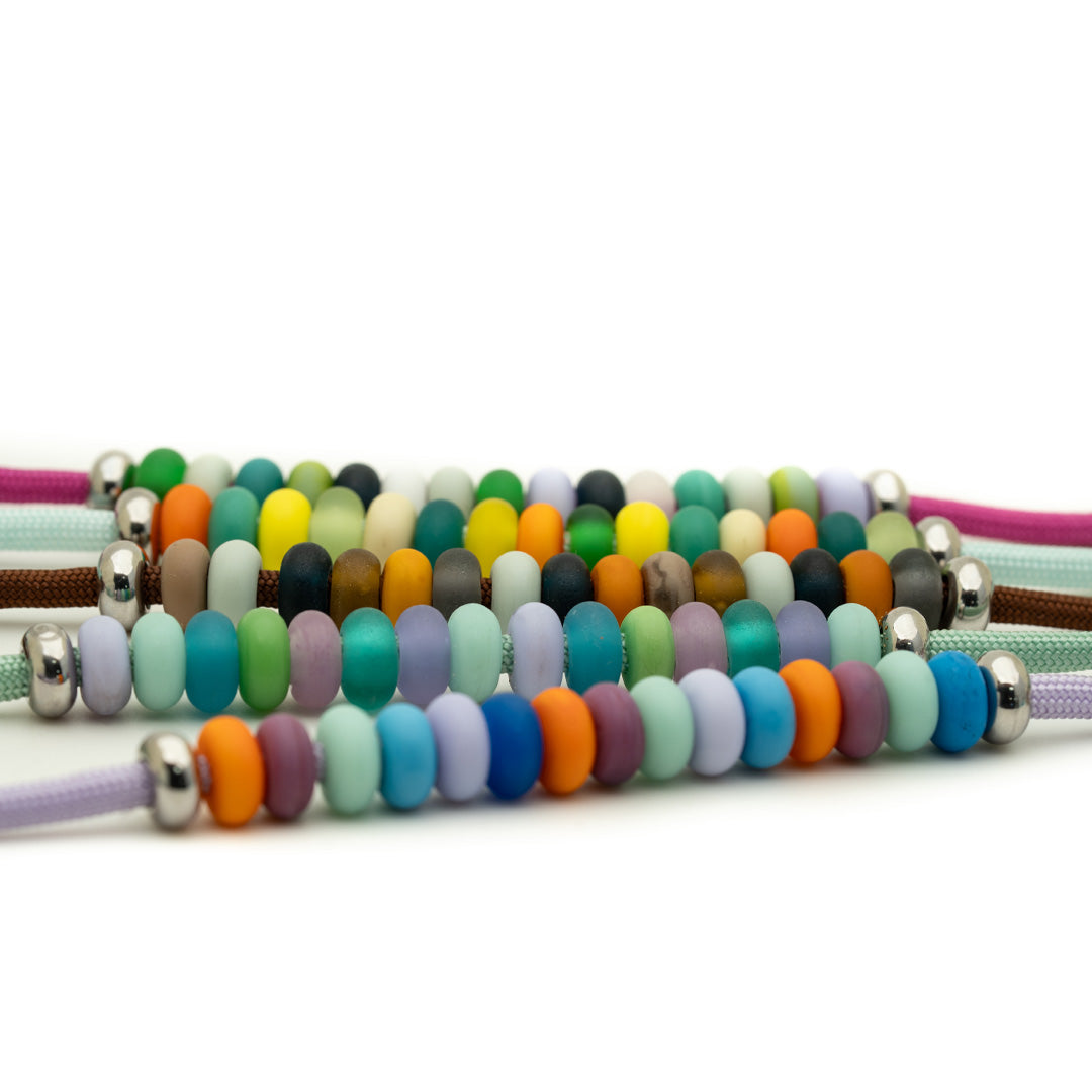 Colour Drop Cord Bracelets