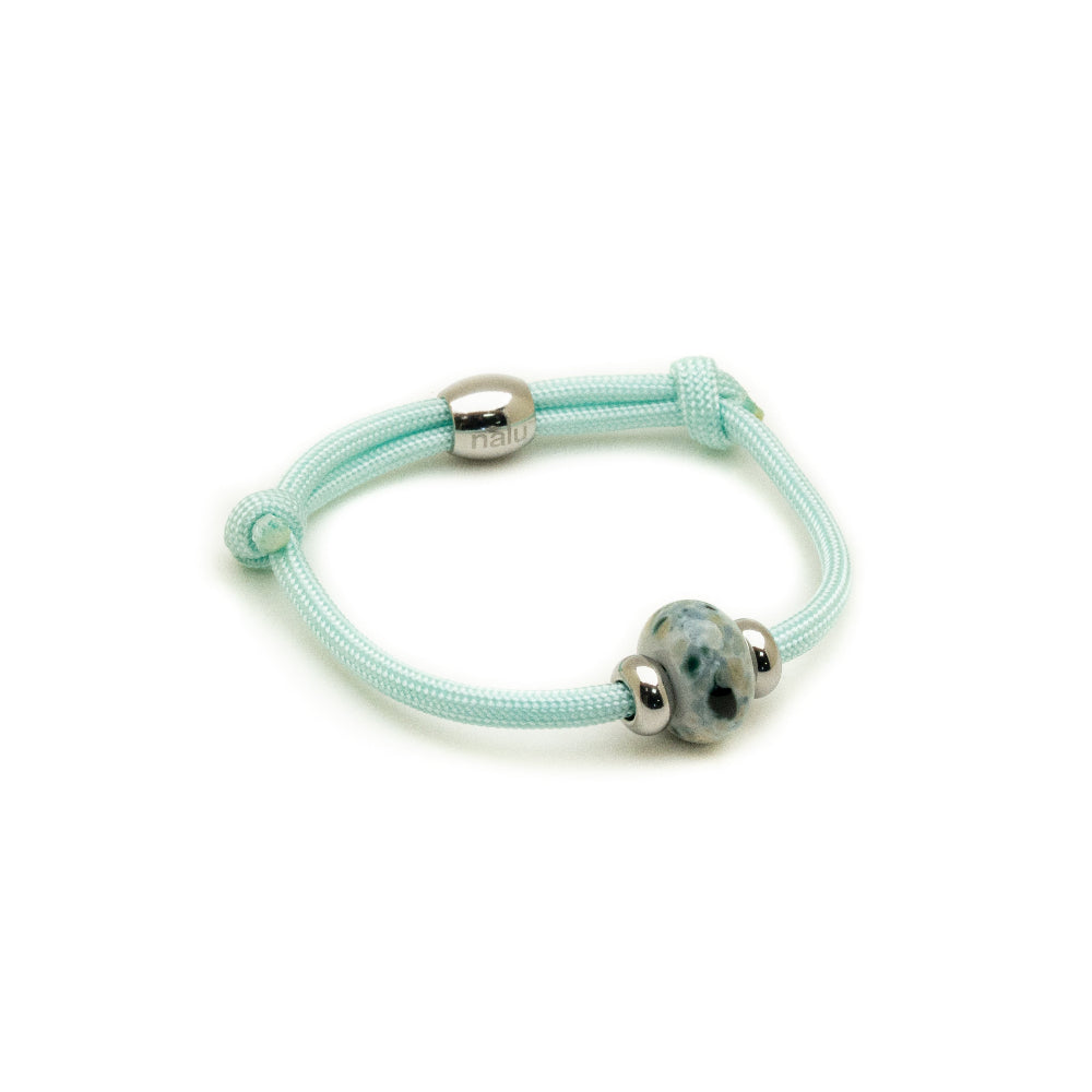Pale Blue Cord Bracelet