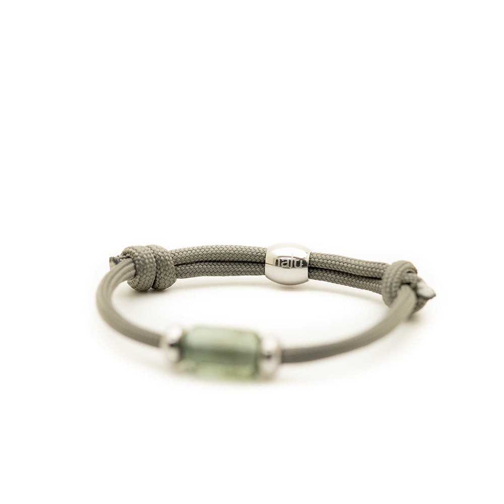 Grey Bead on Grey Cord BACK