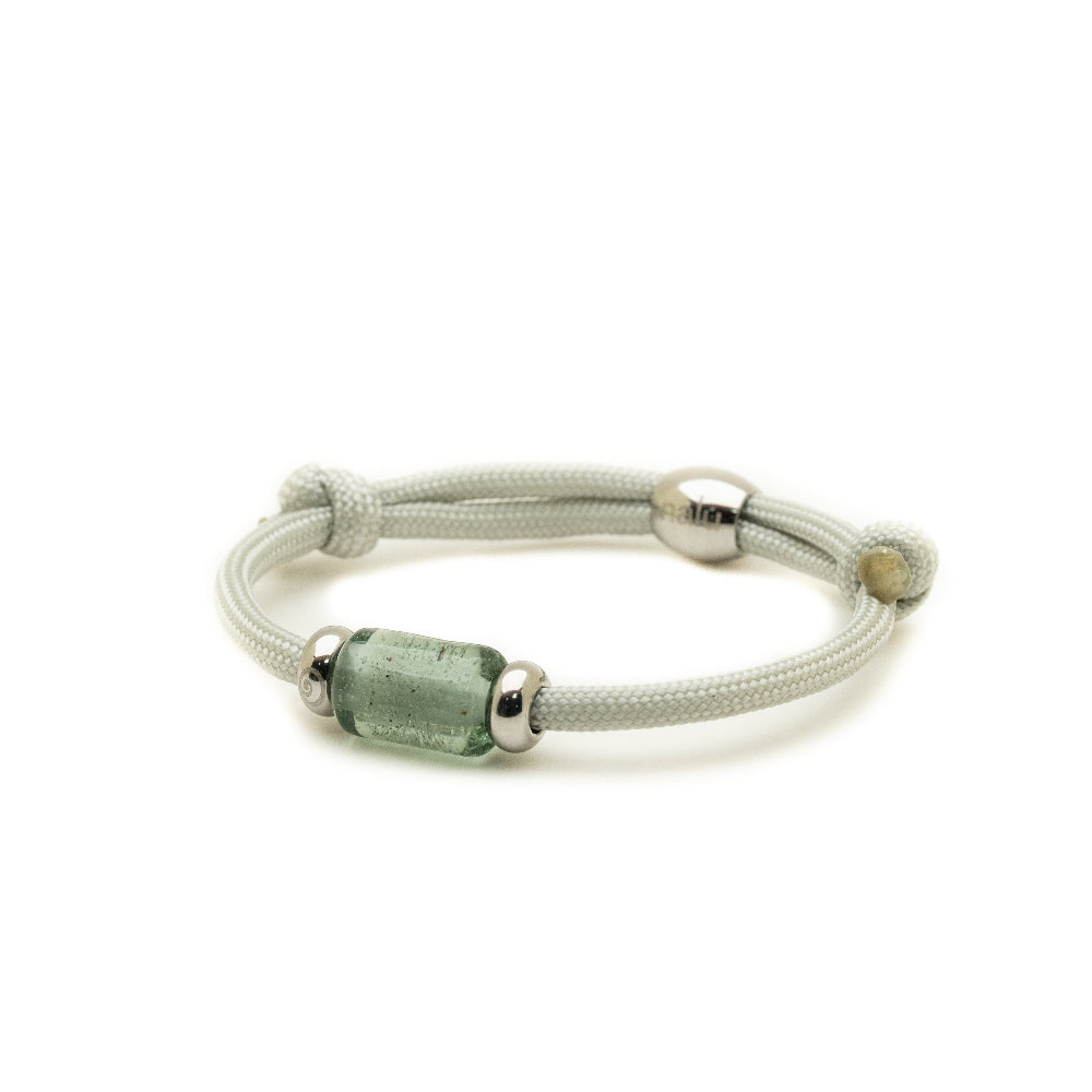 Grey Bead on Light Grey Cord