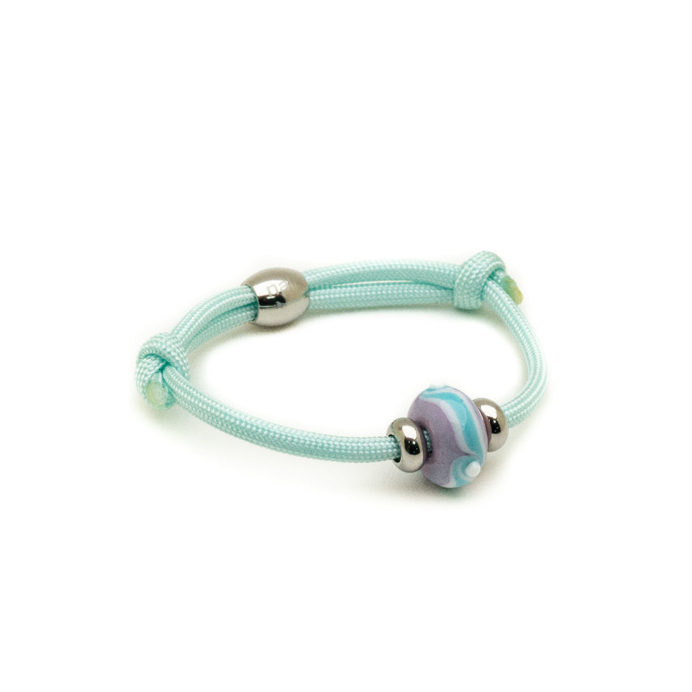 Pale Blue Cord Bracelet