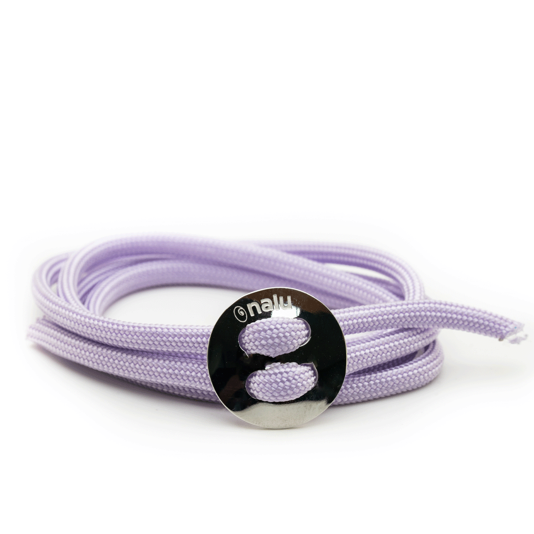 Lavender Button Bracelet