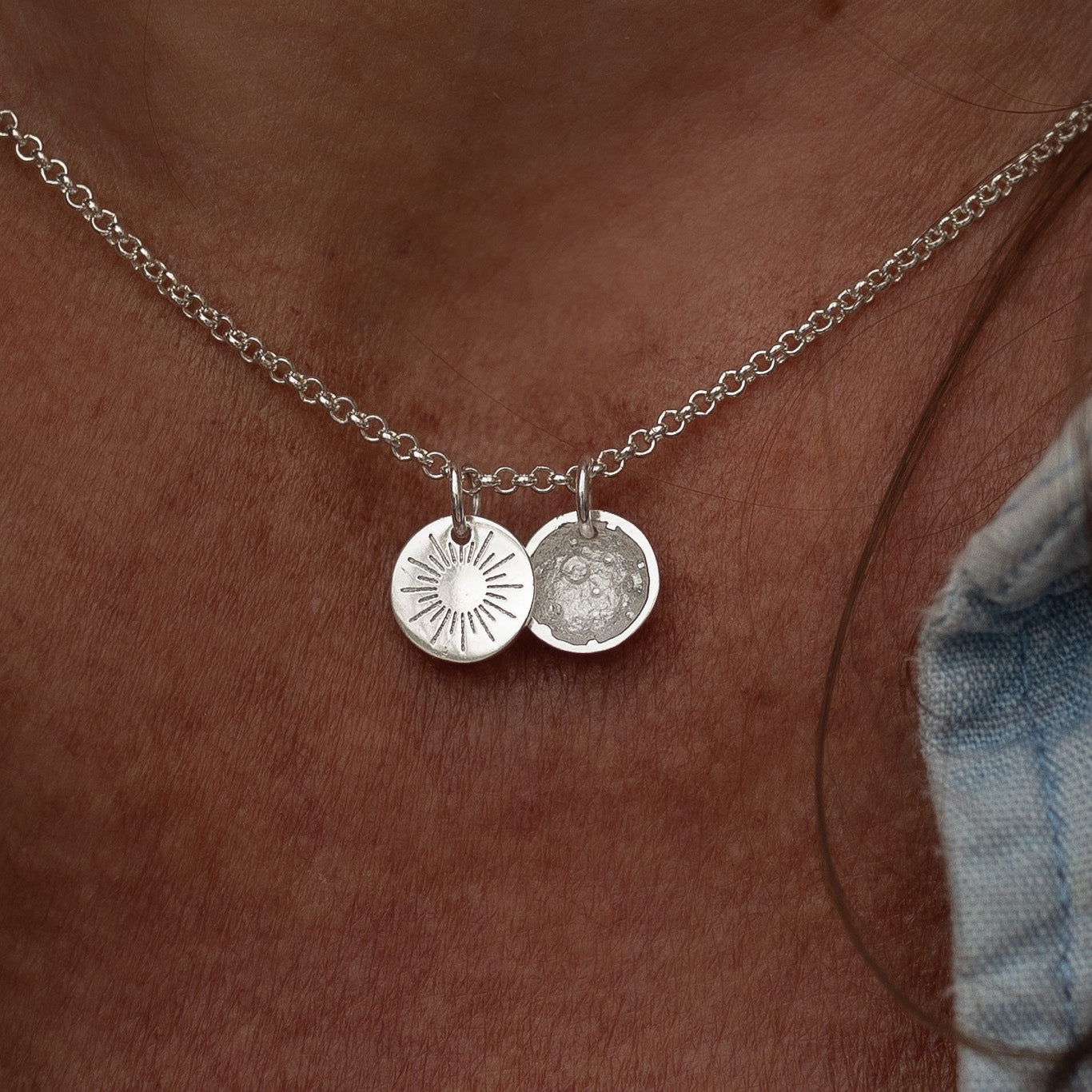 Makai Silver Charm Necklace