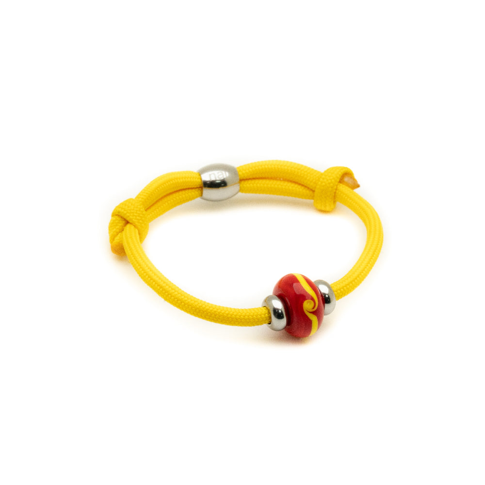 Yellow Cord Bracelet