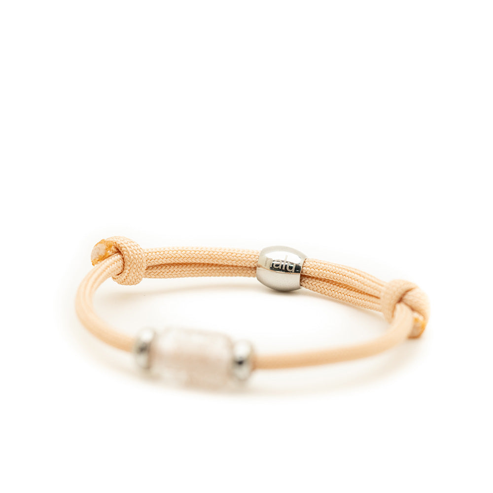 Clear Bead on Sand Cord BACK