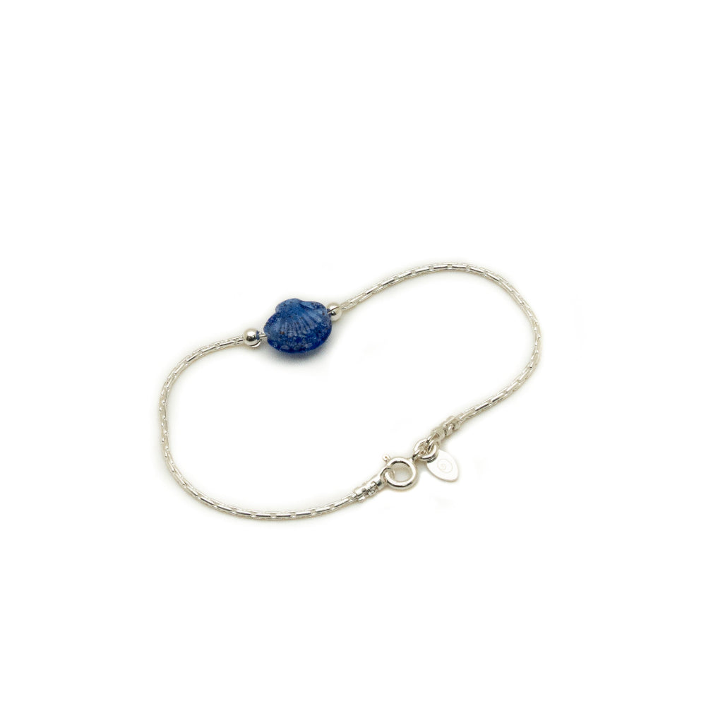 Sapphire Shell Bracelet