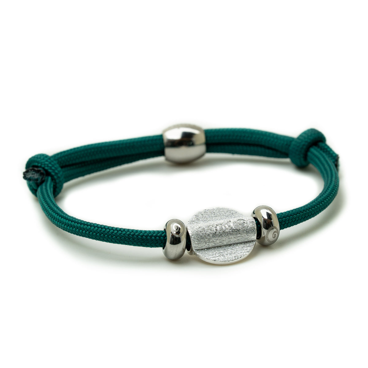 Silver Sea & Sand Paracord Bracelet