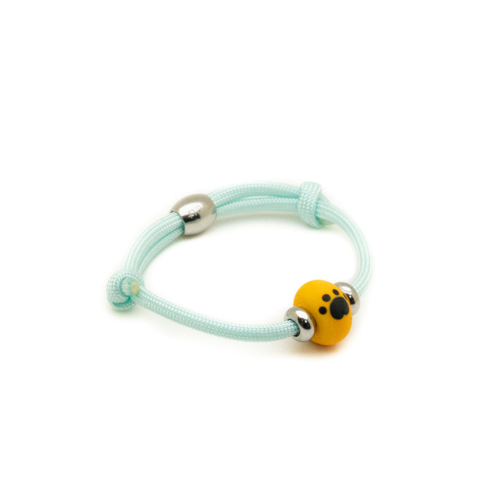 Pale Blue Cord Bracelet