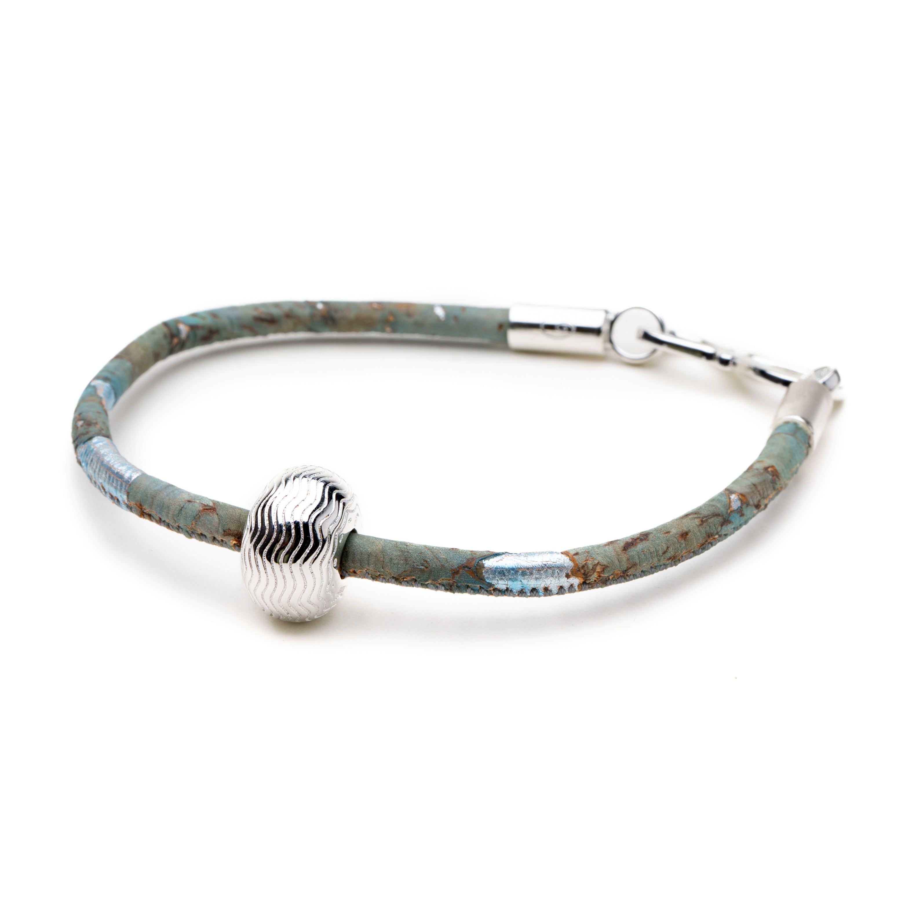 Silver Ocean Bracelet