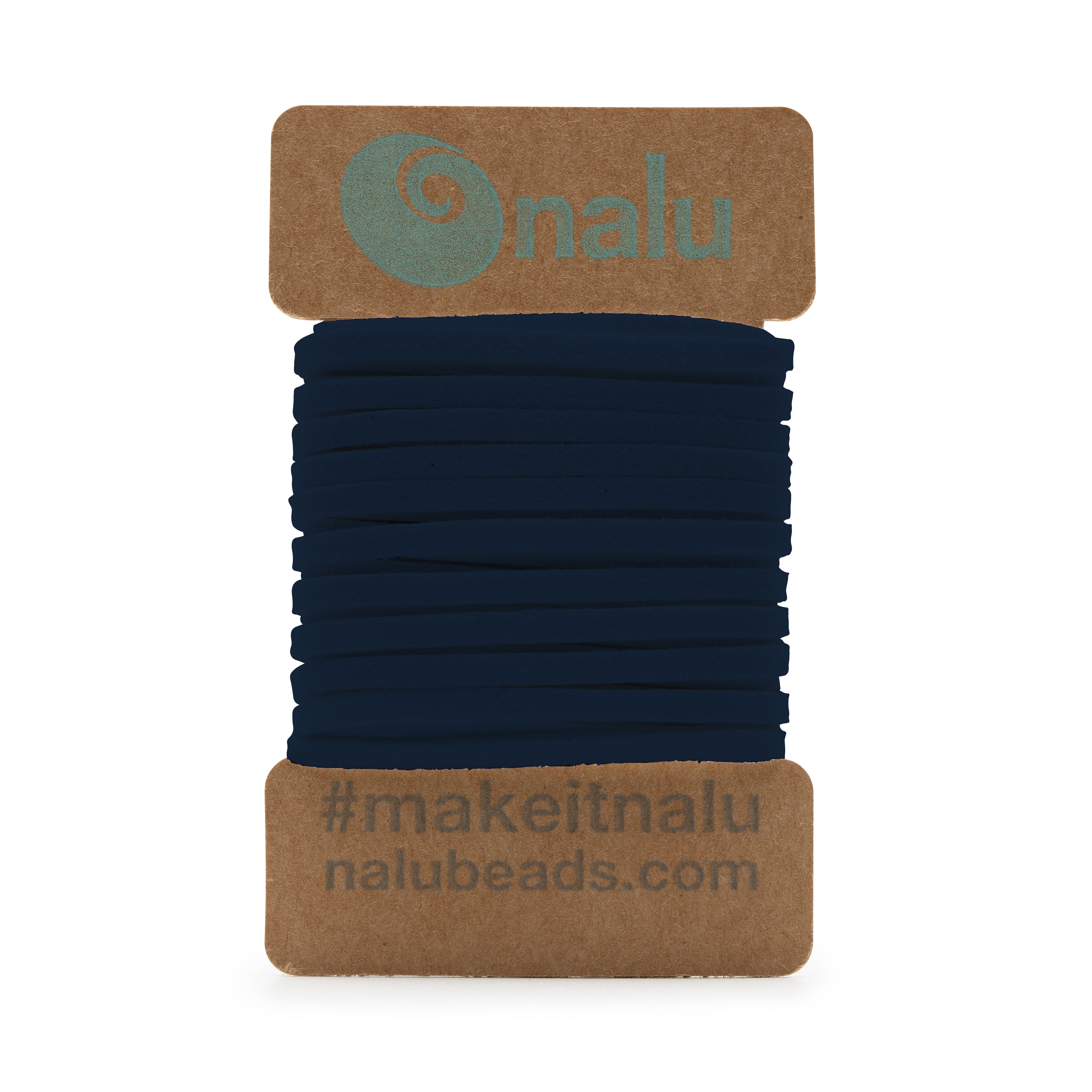 Navy Blue Cord perfect for making Nalu Bead bracelets and necklaces with our surf beach inspired glass beads.