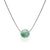 Sand Pebble Necklace - Sea Glass Green