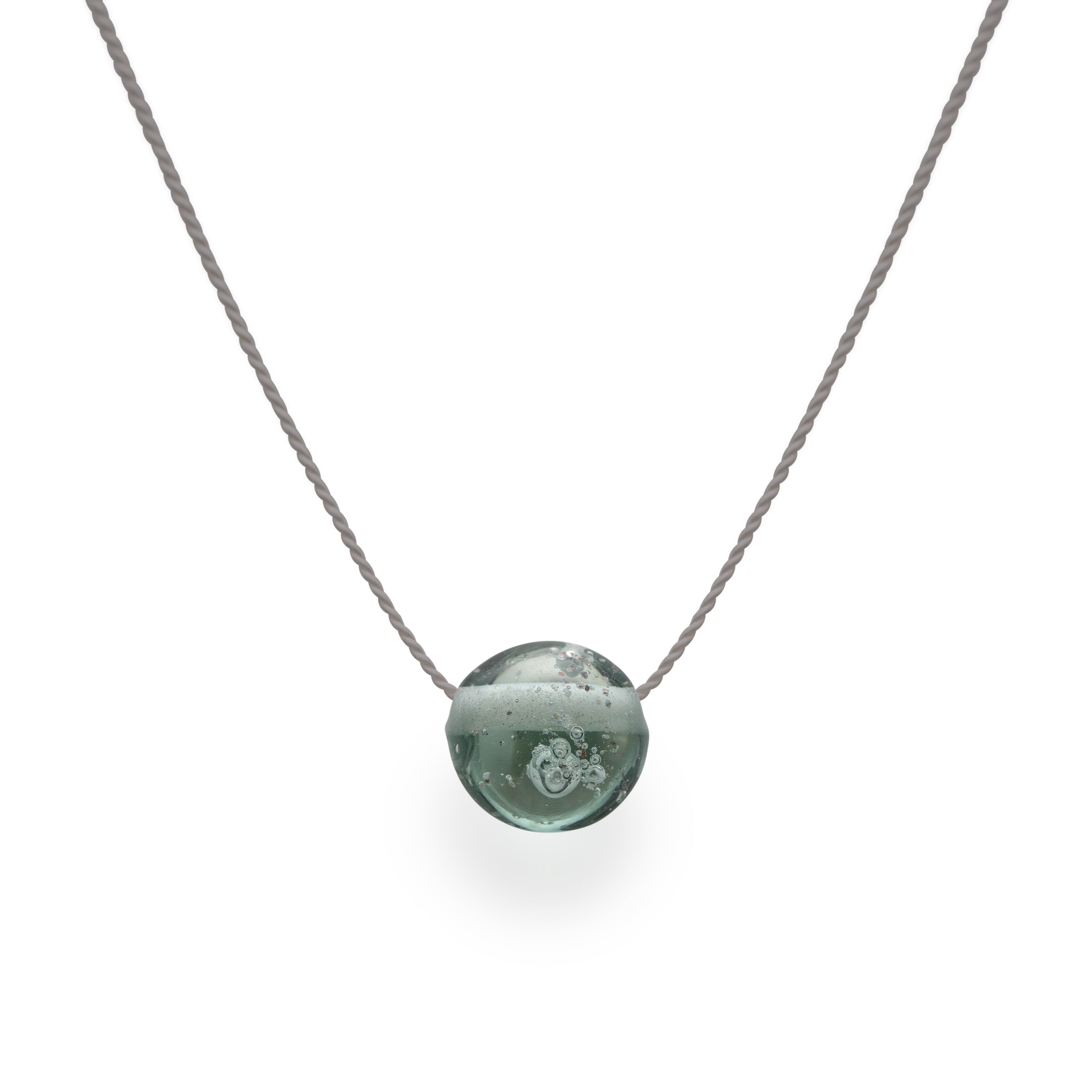 Sand Pebble Necklace - Grey