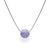 Sand Pebble Necklace - Lavender