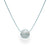 Sand Pebble Necklace - Baby Blue